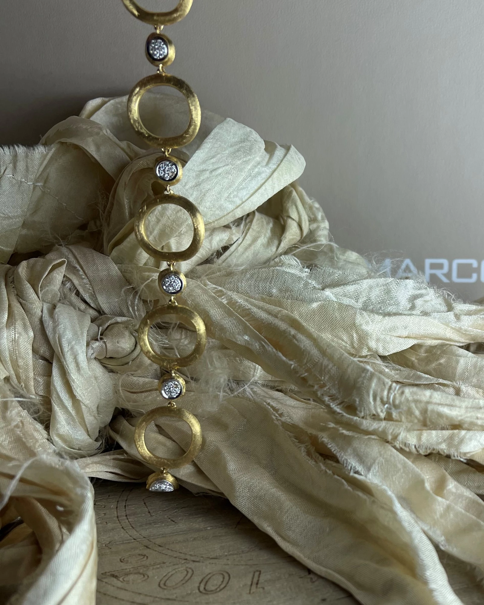 012 Marco Bicego Bracciale oro e brillanti cod: BB1273-B (YW-Q6-190)