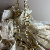 012 Marco Bicego collana oro e brillanti cod: CB1273-B (YW-Q6-44.0)