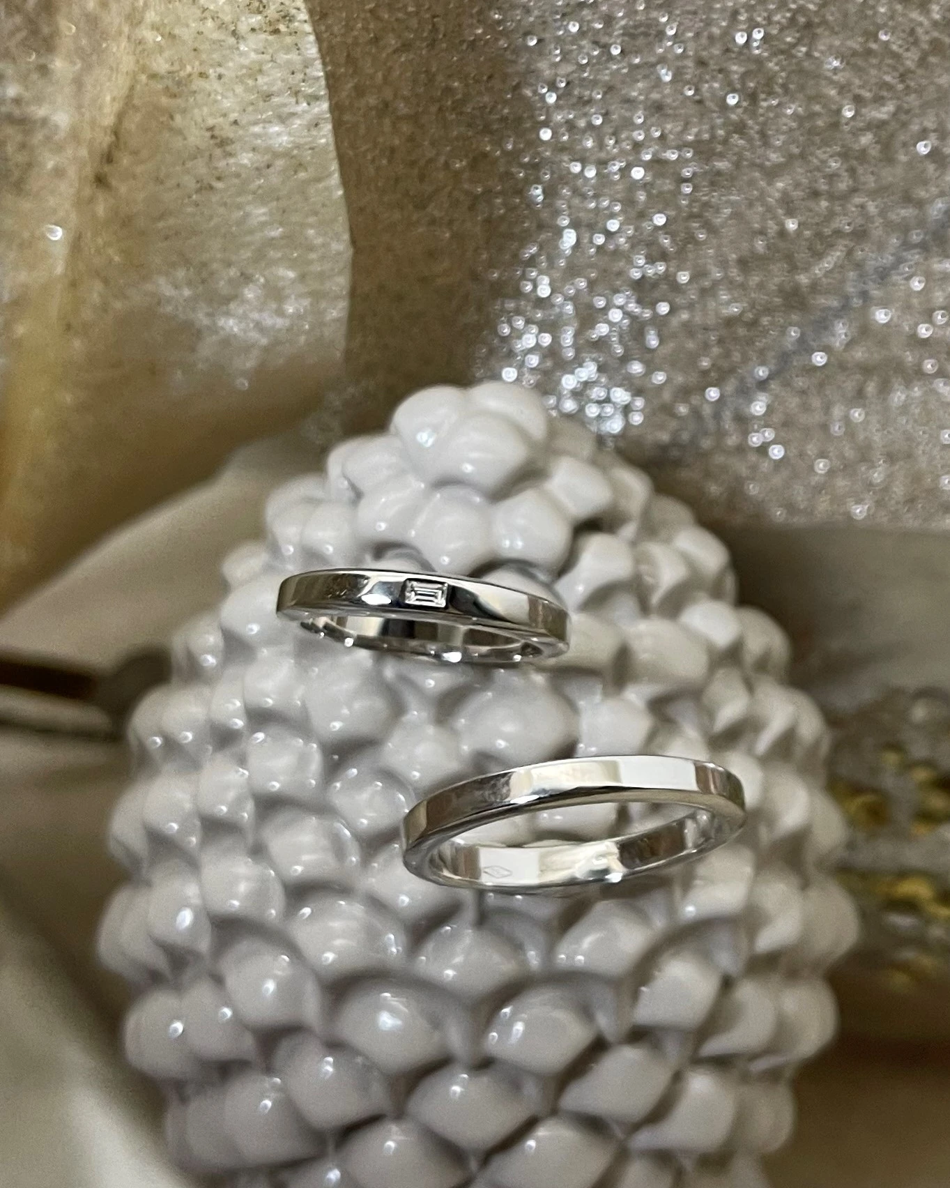 014 Polello fede in oro bianco  cod: G1913UB