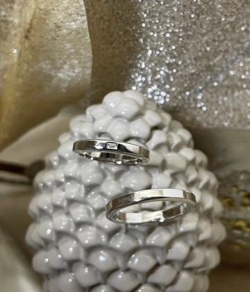 014 Polello fede in oro bianco  cod: G1913UB