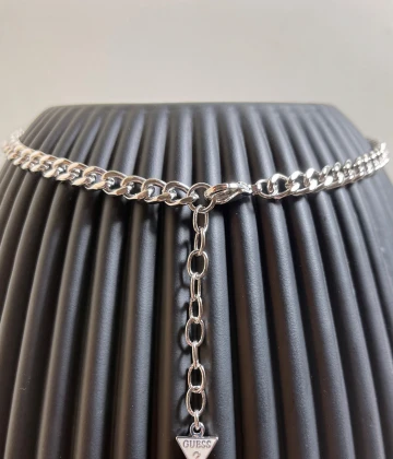 Collana acciaio con zirconi cod: UBN82030