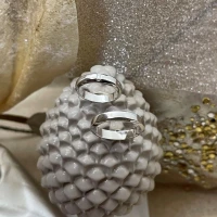 014 Polello fede in oro bianco con brillanti  cod: G2001DB