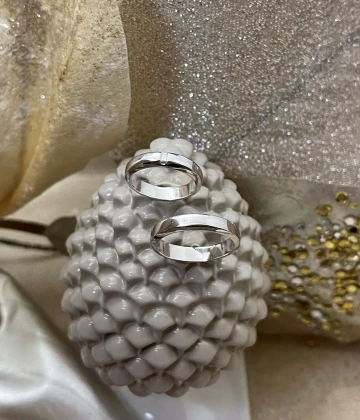 014 Polello fede in oro bianco  cod: G2001UB