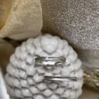 014 Polello fede in oro bianco  cod: L1629UB