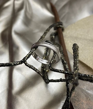 014 Polello fede in oro bianco  cod: H1800UB