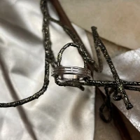 014 Polello fede in oro bianco con brillanti  cod: G2134DB