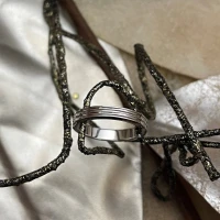 014 Polello fede in oro bianco  cod: G2134UB