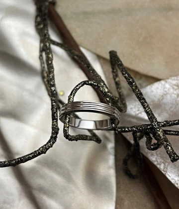 014 Polello fede in oro bianco  cod: G2134UB