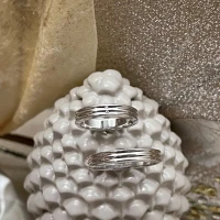 014 Polello fede in oro bianco  cod: G2134UB