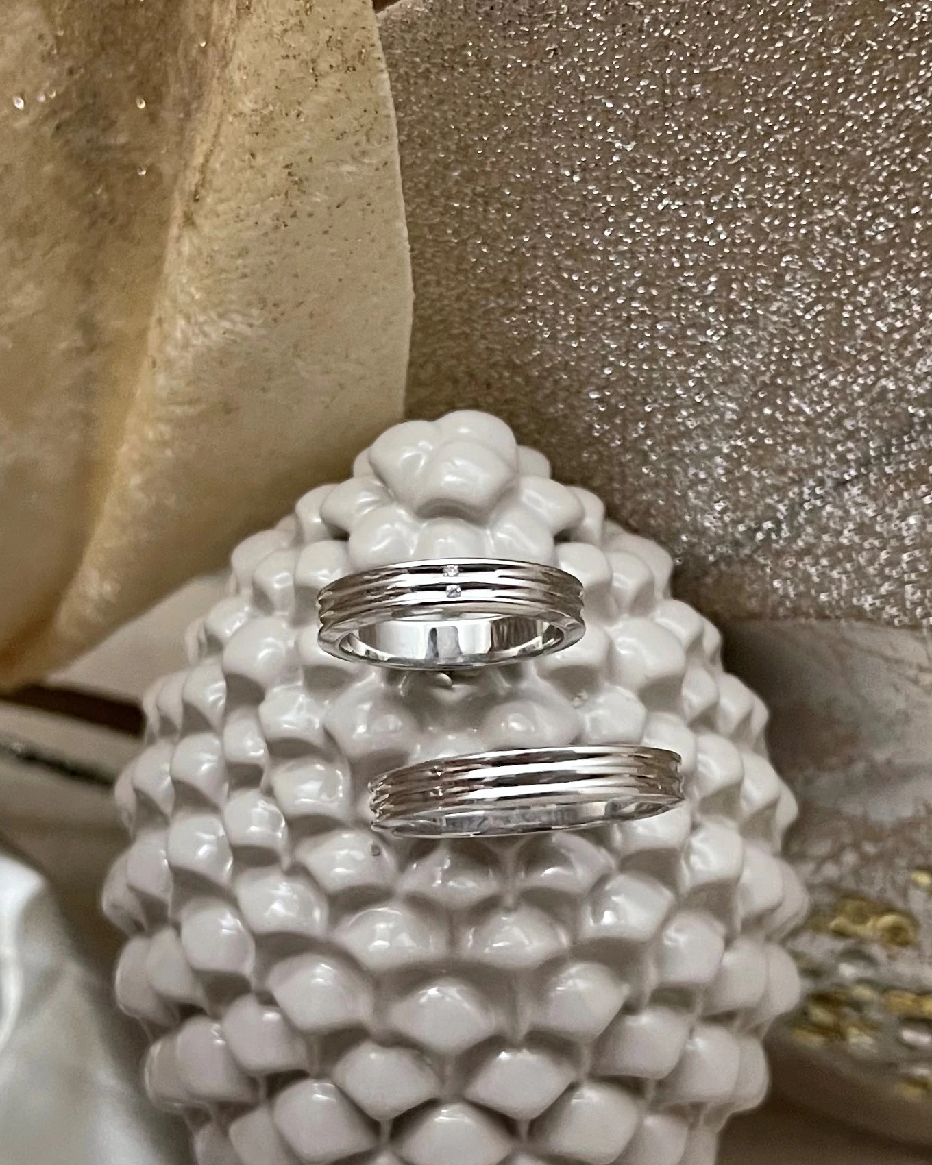 014 Polello fede in oro bianco  cod: G2134UB