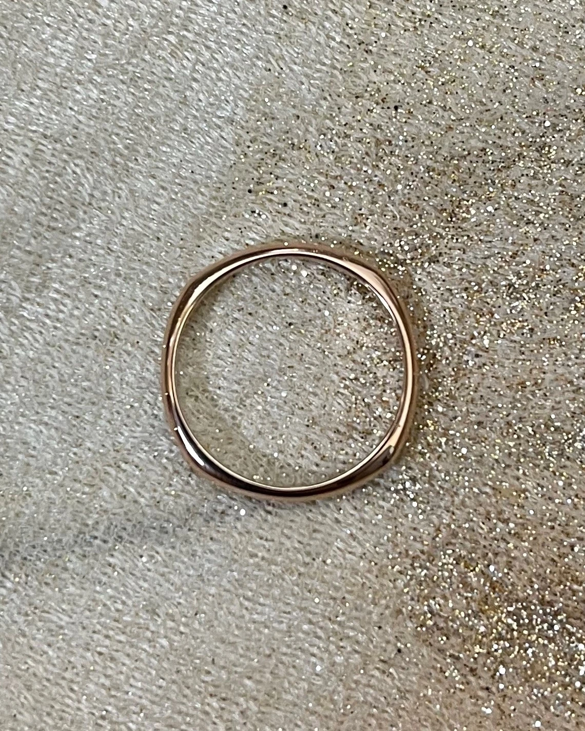 014 Polello fede in oro bianco e rosa cod: E2607UBR