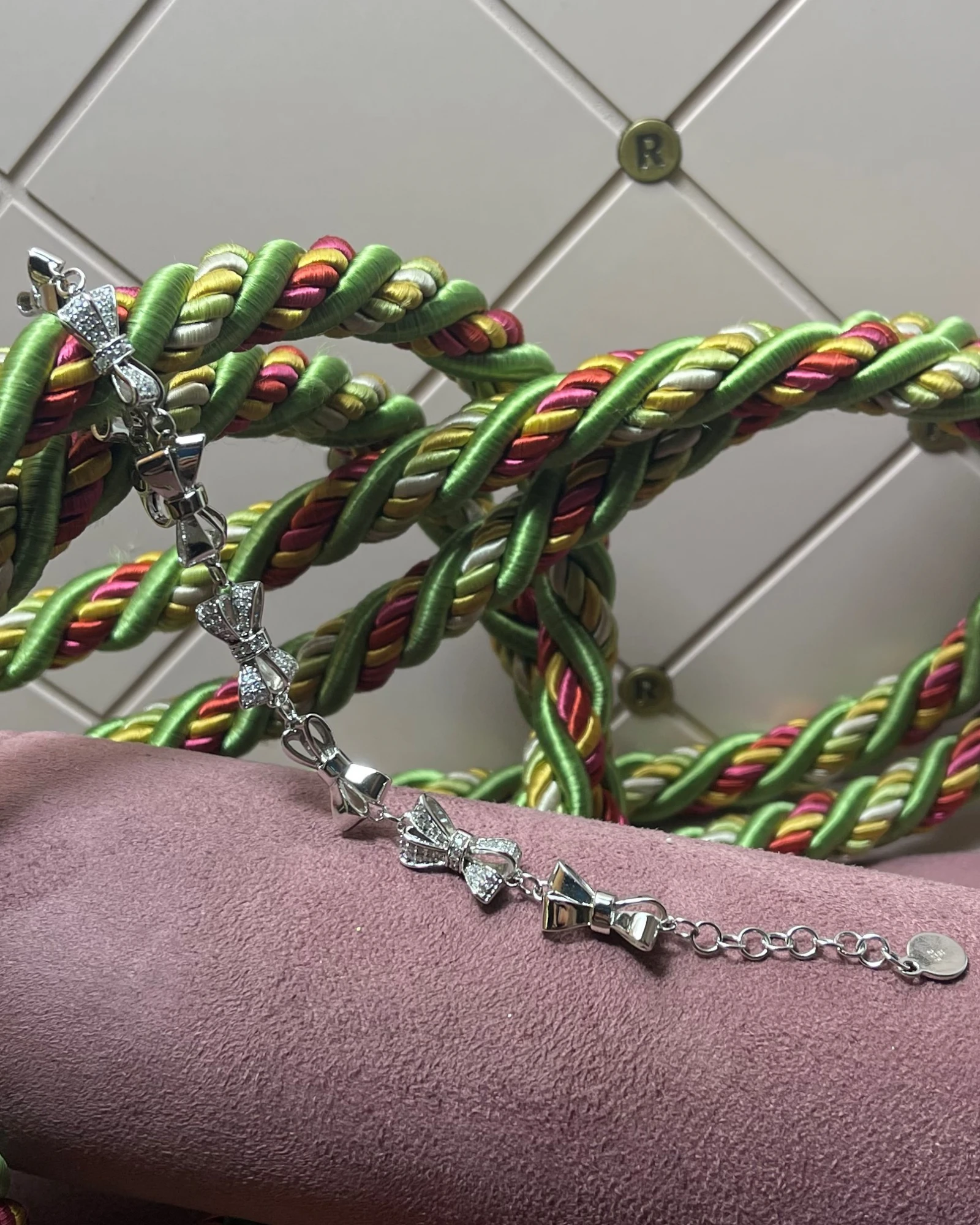 022 Rosato Bracciale argento con zirconi cod: RSOB11