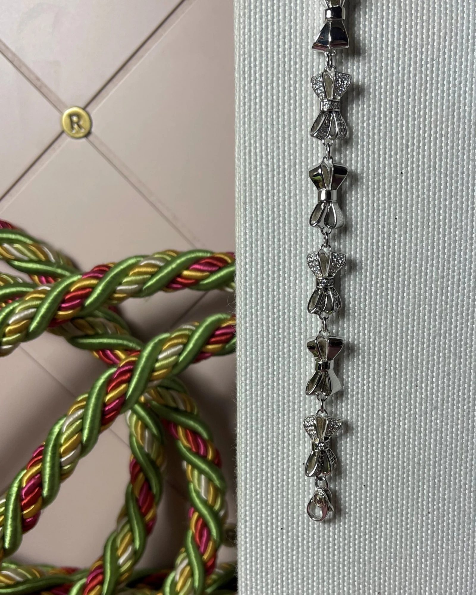 022 Rosato Bracciale argento con zirconi cod: RSOB11