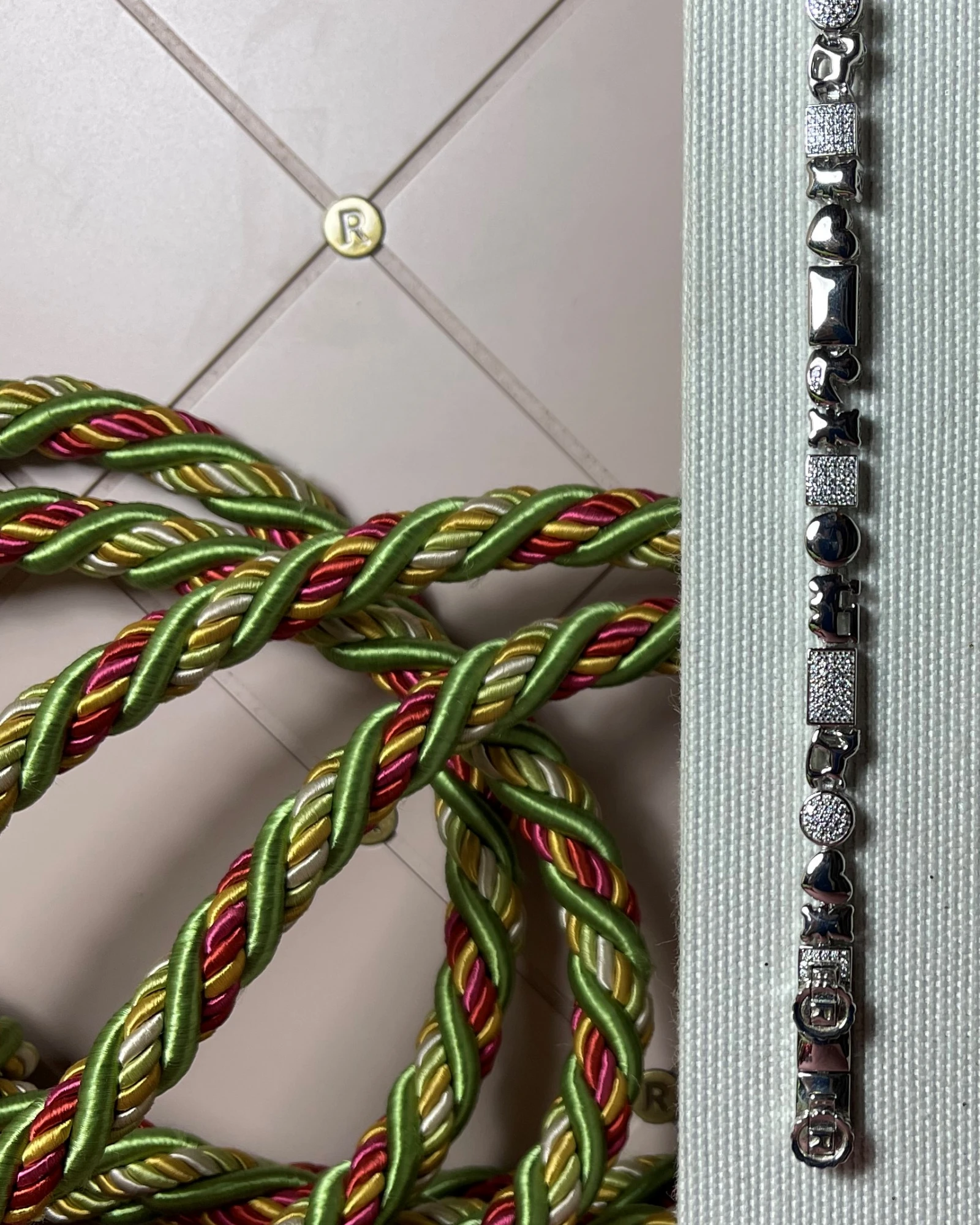 022 Rosato Bracciale argento con zirconi cod: RSO19