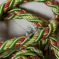 022 Rosato Anello argento con zirconi cod: RMH31C