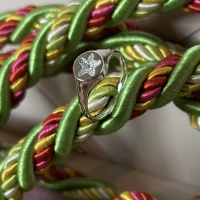 022 Rosato Anello argento cod: RZA005B