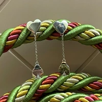 022 Rosato Orecchini argento con zirconi cod: REA02