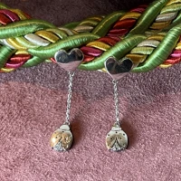 022 Rosato Orecchini argento con zirconi cod: REA02