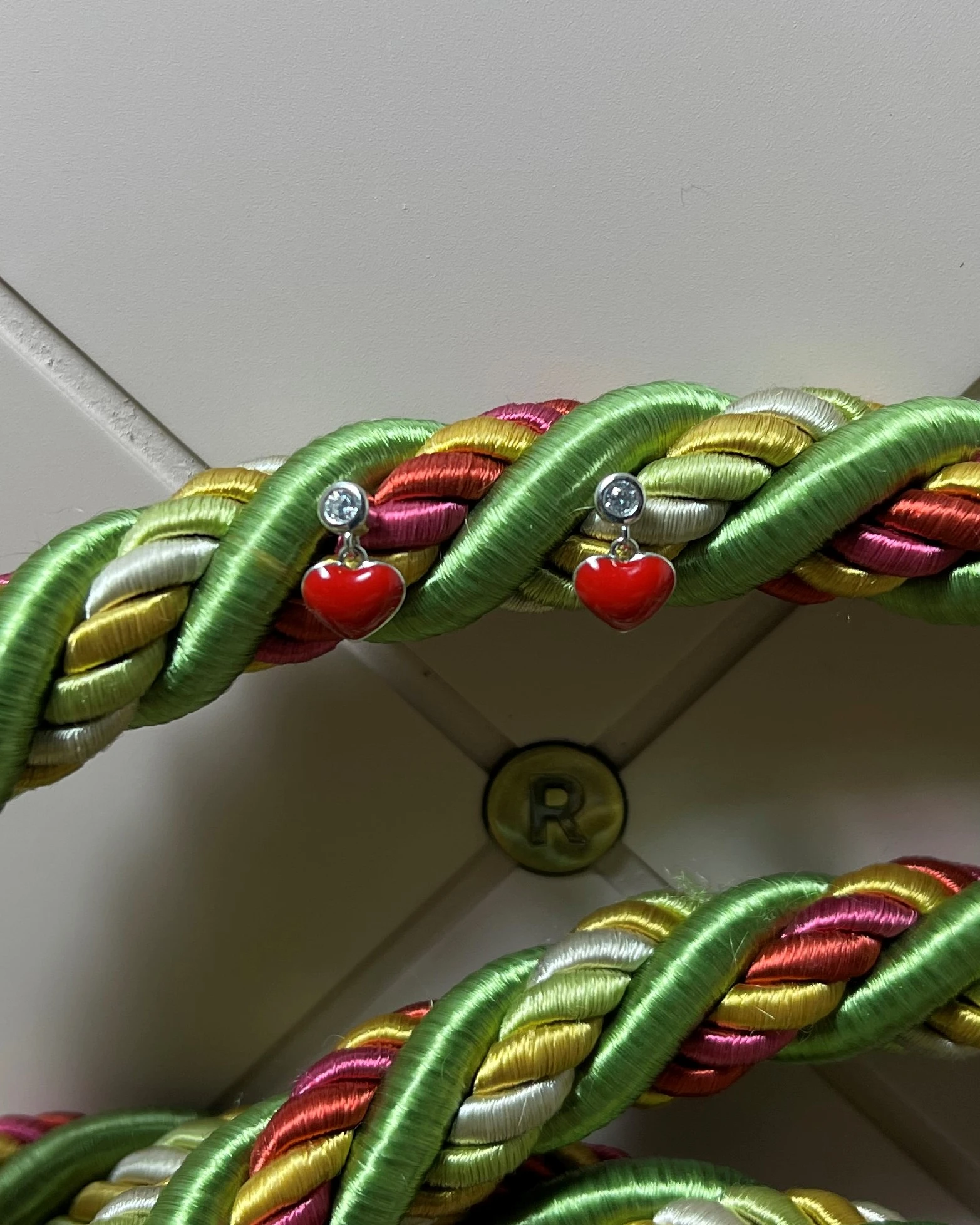 022 Rosato Orecchini argento con zirconi cod: RZ0014