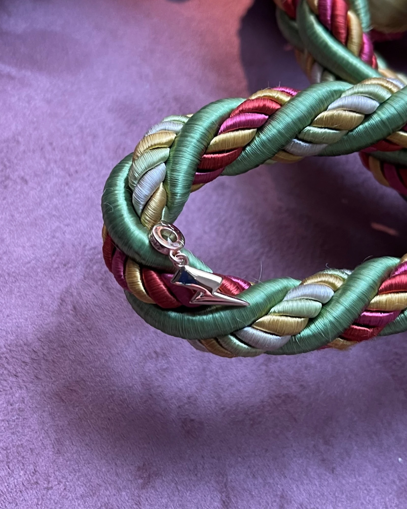 022 Rosato Charm argento rosa cod: RZ075