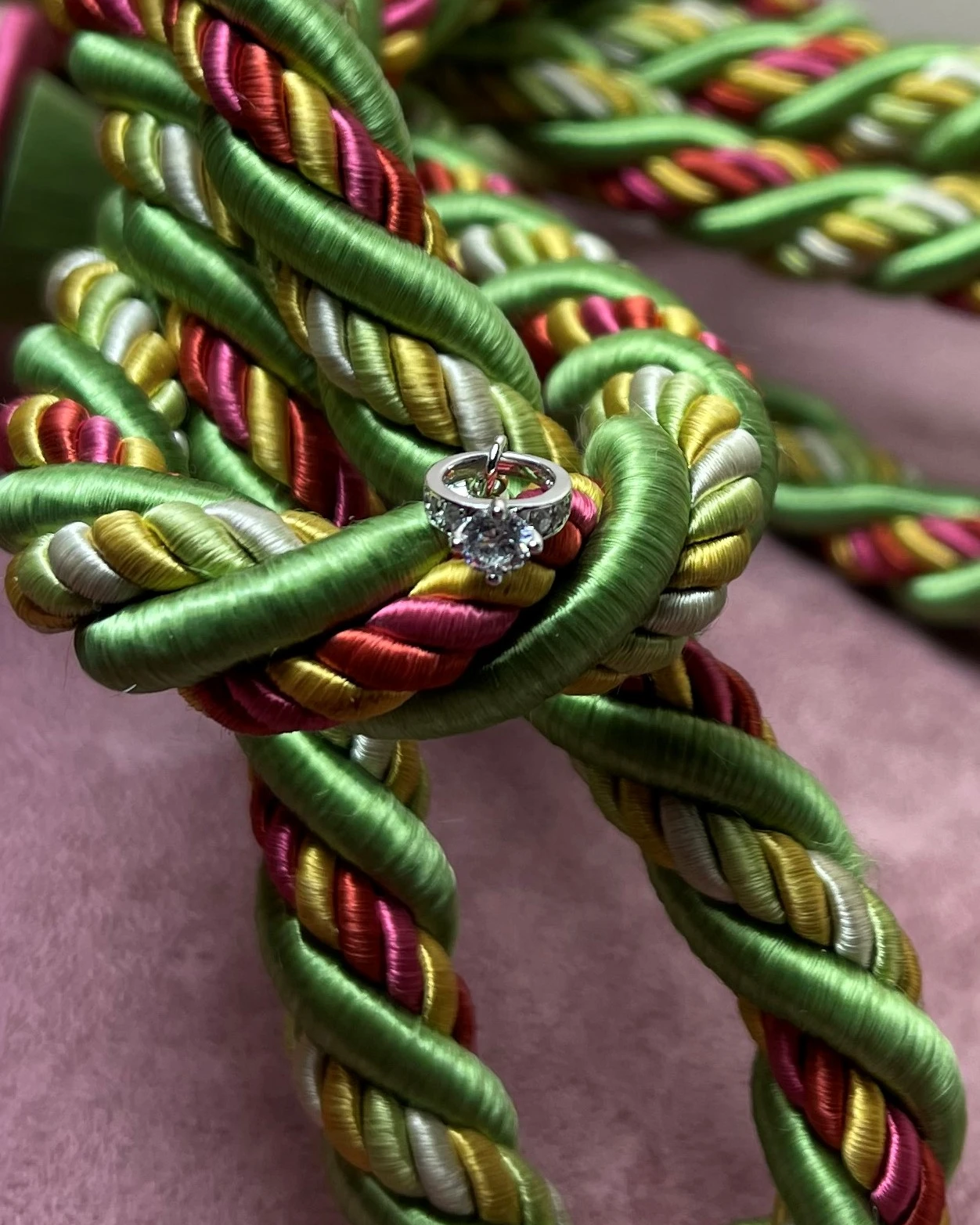 022 Rosato Charm argento con zirconi cod: RZ065R