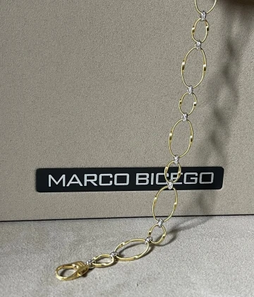 012 Marco Bicego bracciale oro e brillanti cod: BG783-B2 (YW-M5-19,0)