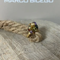 012 Marco Bicego anello oro mix di gemme cod: AB603-MIX02 (Y-02-15,0)