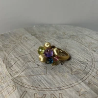 012 Marco Bicego anello oro mix di gemme cod: AB603-MIX02 (Y-02-15,0)