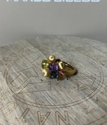 012 Marco Bicego anello oro mix di gemme cod: AB603-MIX02 (Y-02-15,0)