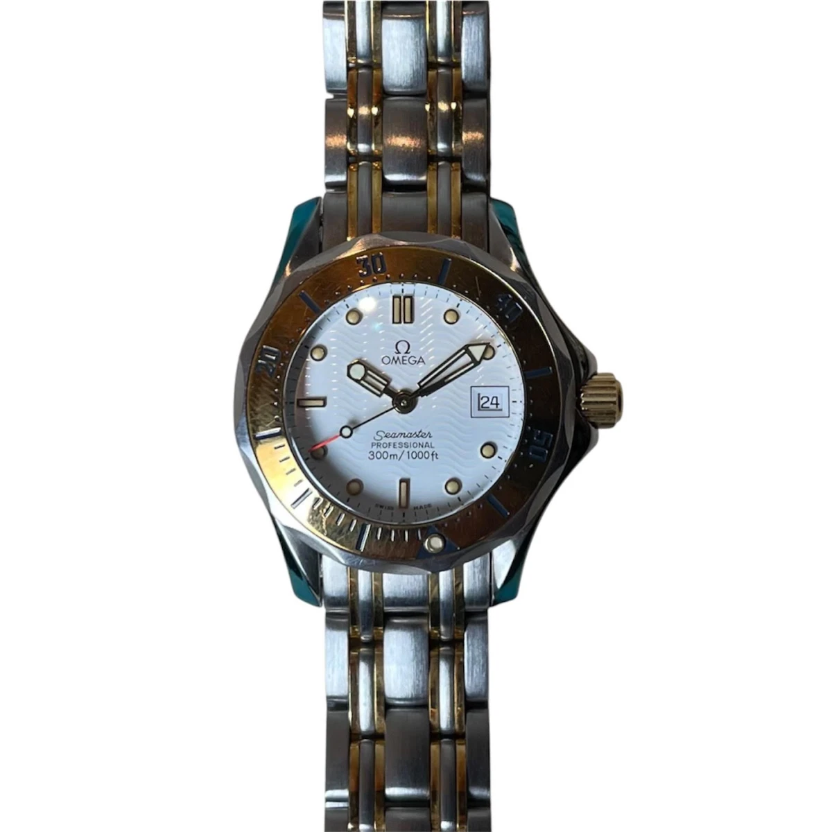 Omega Seamaster 300 Lady al quarzo Full-Set