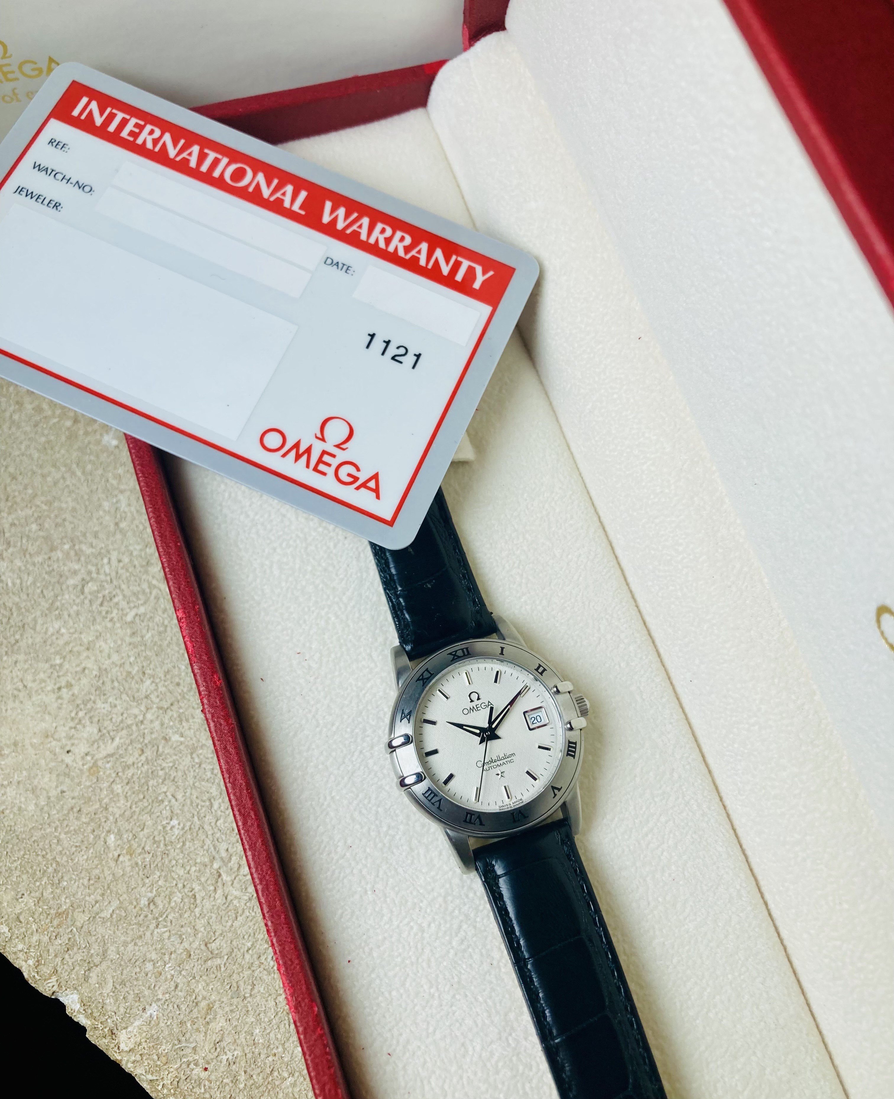 Omega Lady Constellation Automatico Full-Set