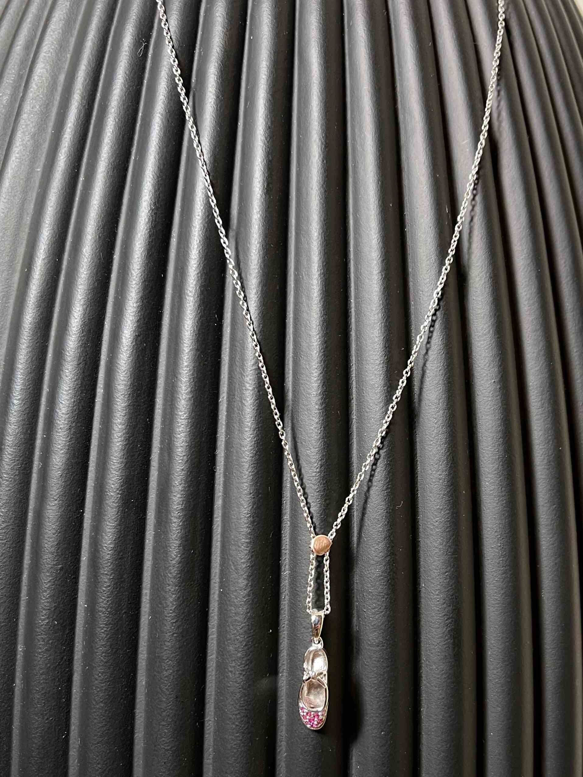 Catenina in argento e zirconi cod: TU104